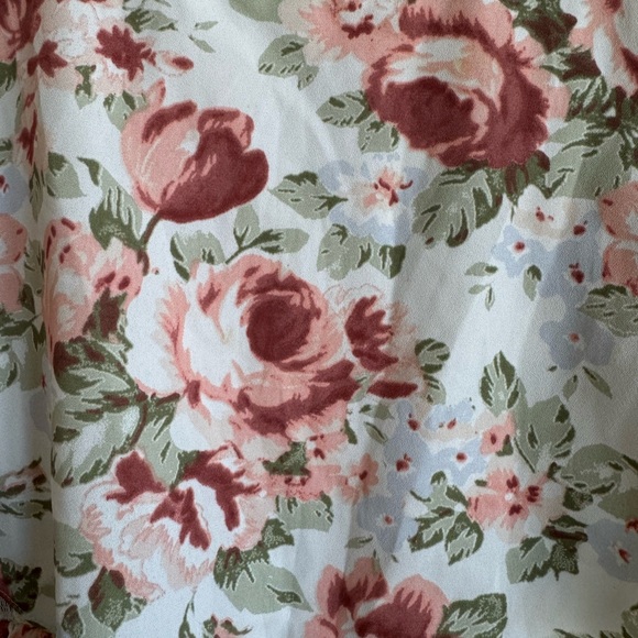 White Floral Mini Dress - Picture 3 of 5